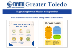 NAMI Toledo September Newsletter